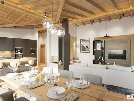 Investment in den Kitzbüheler Alpen: Exklusive Penthousewohnung mit großzügiger Dachterrasse