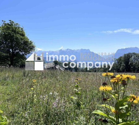 Einzigartige Landschaftsperle auf 1010m Seehöhe mit traumhaftem Berg- und Fernblick I 12ha I Salzburg Süd