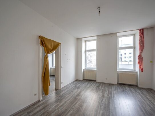 **Hannovermarkt** Sanierungsbedürftige 3-Zimmer Altbauwohnung - Airbnb/Kurzzeitvermietung erlaubt! - Balkonoption