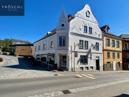 109 m² Nutzfläche - Top Adresse für Ihr Büro oder Handel - Ecke Hauptplatz/Hundertwasserbrunnen und Landstraße in Zwettl