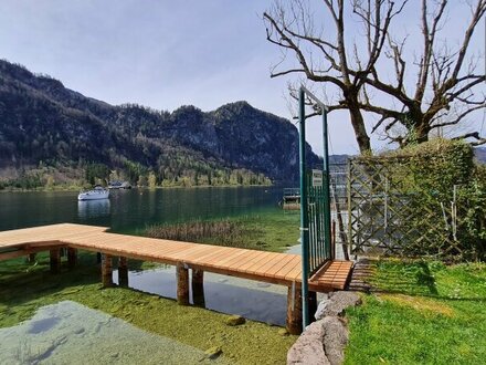 BADEPLATZ mit MOBILE HOME am Mondsee zu verkaufen