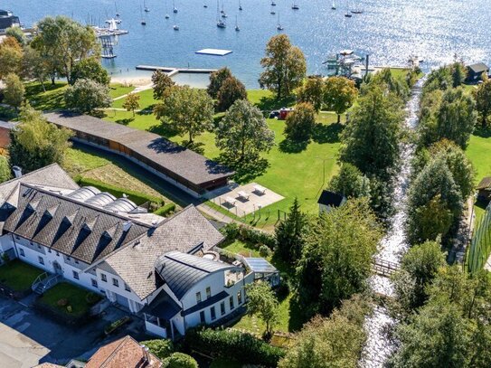 PREMIUM Wohnen am Mondsee - Seenähe - Haus im Haus - 270 m² Wohnfläche, Wintergarten, Eigengarten und Garage