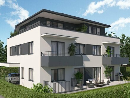 Einladende Gartenwohnung in einem modernen Neubau in verkehrsberuhigter Lage Salzburg Nähe Salzachkai