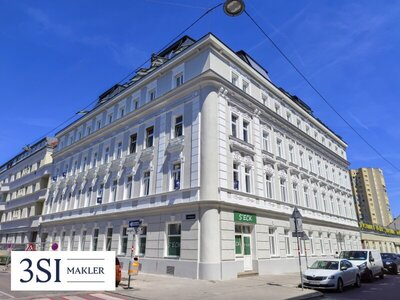 Sonniger 2-Zimmer-Dachgeschoßerstbezug in revitalisierter Altbauliegenschaft nahe Kagraner Platz