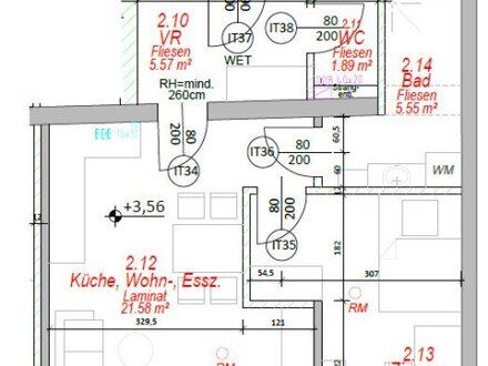 1 Zimmer Traumwohnung in Zwettl-Niederösterreich: 46,38m² vollsaniert