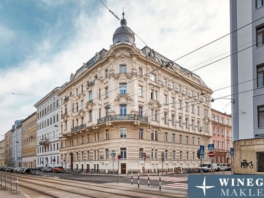 ABSOLUTE RARITÄT! STILALTBAU-JUWEL mit BALKON zwischen AUGARTEN und CITY!