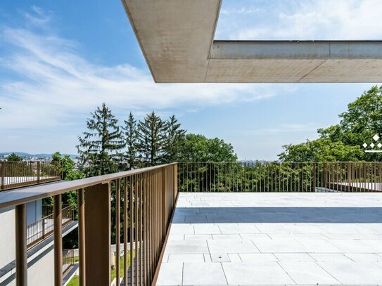 THE PENTHOUSES: Maisonette Penthouse mit Blick auf Wien und großzügiger Terrasse