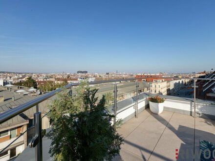 "CITY VIEW" TRAUMWOHNUNG IM DACHGESCHOSS II DACHTERRASSE MIT PANORAMABLICK II HOCHWERTIGE AUSSTATTUNG II KLIMAANLAGE