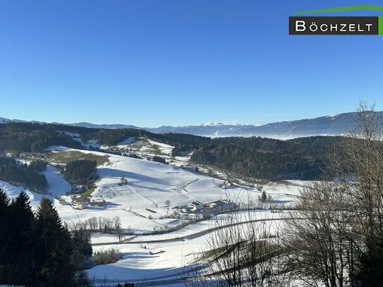 Rohbau-Haus auf 859 Metern Seehöhe mit traumhaftem Fernblick in +++ Lobmingtal +++