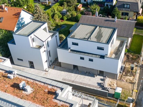 Elegante Neubauten: Erstbezug mit Garten, Terrasse und Luftwärmepumpe | Helle und moderne Räume | Hochwertige Ausstattu…