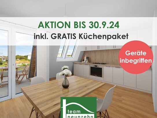 ATTRAKTIVE INVESTMENTCHANCE IM 22. BEZIRK - AKTION GRATIS Küchenpaket mit Geräten inklusive - JETZT ANFRAGEN