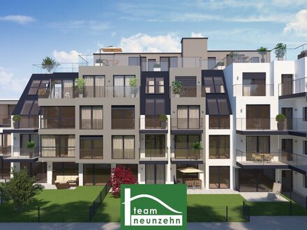 Erstbezug! Ein Gläschen Wein auf Ihrem südseitigen Balkon genießen! Glasfronten! Dachgärten! Garage. - WOHNTRAUM