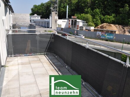 2-Zimmer mit Balkon und riesiger Dachterrasse! südseitig! Garage! Fußbodenheizung! Außenbeschattung! Garage. - WOHNTRAUM