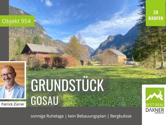 Baugrundstück in traumhafter Ruhelage von Gosau