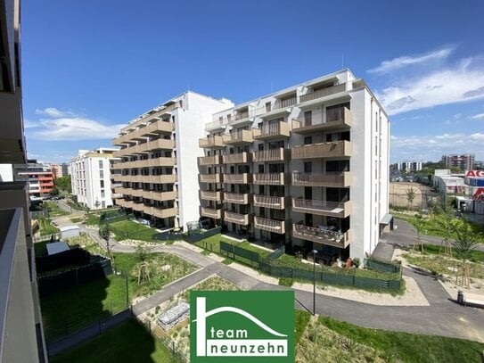 Moderne Neubauwohnung mit großem Balkon und Abstellraum nahe U1 Kagraner Platz - im neuen Wohnviertel Am Langen Felde.…