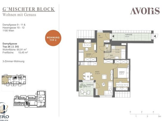 WG - Wohnung mit Dachterrasse AB JULI | U-Bahn & Hauptbahnhof Nähe | Erdwärmepumpe mit Photovoltaikanlage am Dach |