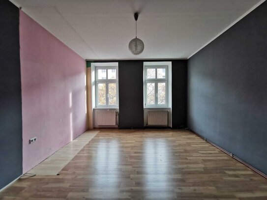 ++NEU++ Sanierungsbedürftige 3-Zimmer Altbau-Wohnung, guter Grundriss