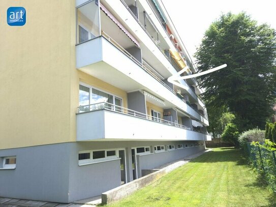 Genial geschnittene, ruhige, kleine 2 Zi-Whg in Gnigl mit SW-Balkon und Stadtblick!!