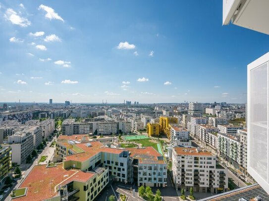 URBAN mit WEITBLICK mitten im Nordbahnviertel! (T188)