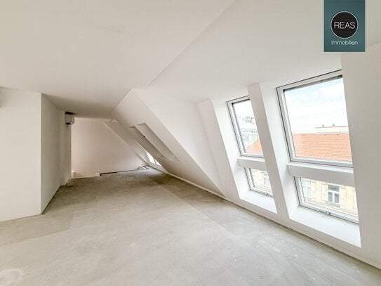 Elevate 1090 – Erstbezug: Luxus Dachgeschoss - Maisonette Wohnung (klimatisiert) mit großer Terrasse nahe U6 Alser Stra…