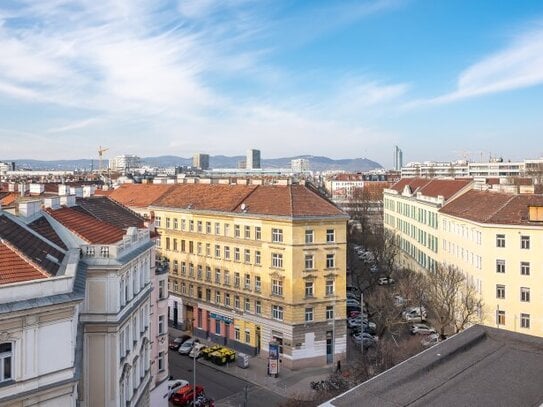 ++ SB1 ++ 2-Zimmer DG-Erstbezug mit Balkon und 360° Panorama-Dachterrasse