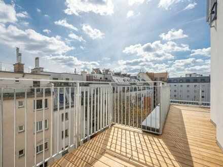 ++NEU++ Hochwertiger 3-Zimmer DG-ERSTBEZUG mit ca. 25m² Terrasse/Balkon!