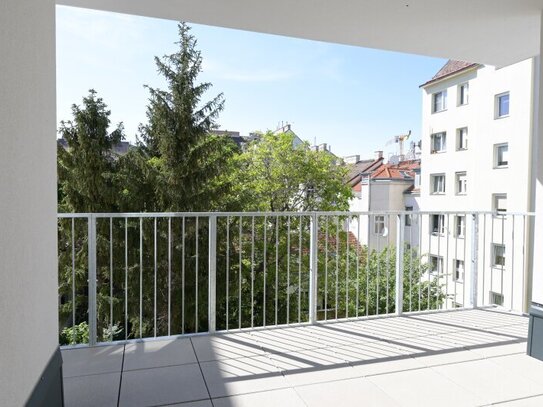 Neubauwohnung gleich beim Reumannplatz – 2-Zimmerwohnung mit Balkon, hell und freundlich!