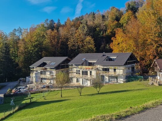 Terrassenwohnung mit 3 Zimmern und Blick auf den Attersee