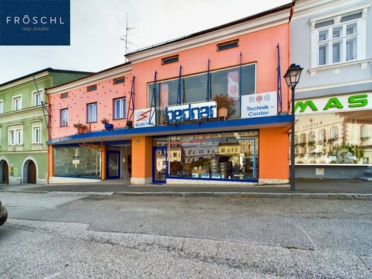 MIETEN Sie Ihre Büro, Verkaufs- od. Praxisfläche am Hauptplatz in Waidhofen a.d. Thaya