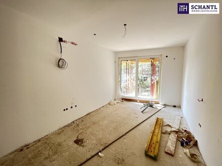 JETZT PROVISIONSFREI KAUFEN! - Idyllische Gartenwohnung! TOP Neubauprojekt + Ruhelage + High Quality + 3 Zimmer!
