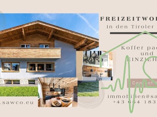 Traumhafte Alpenvilla mit FREIZEITWOHNSITZ in den Tiroler Bergen - perfekt saniert, 6 Zimmer, Sauna!