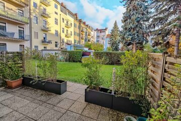 Gartenwohnung nahe Jakominiplatz. - TG-Platz Extra. - Ideal zur Vermietung.