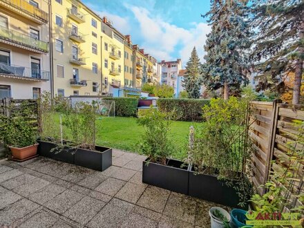 Gartenwohnung nahe Jakominiplatz. - TG-Platz Extra. - Ideal zur Vermietung.