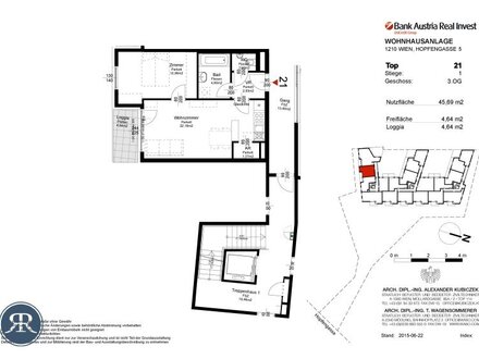 2-Zimmer mit Loggia im 3. OG - Top 121