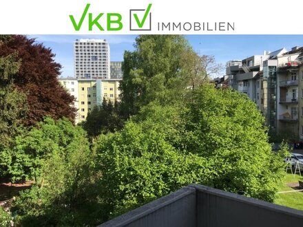 Urbanes Wohnen: Hell. Loggia. Nahe Bauernberg.