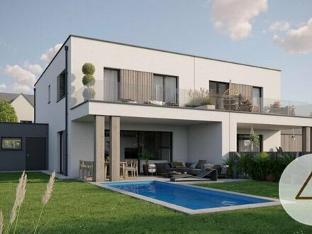 Neubau Imposant Modern, Doppelhaus mit 138 m2 Wohnfläche wartet auf SIE, SCHLÜSSELFERTIG