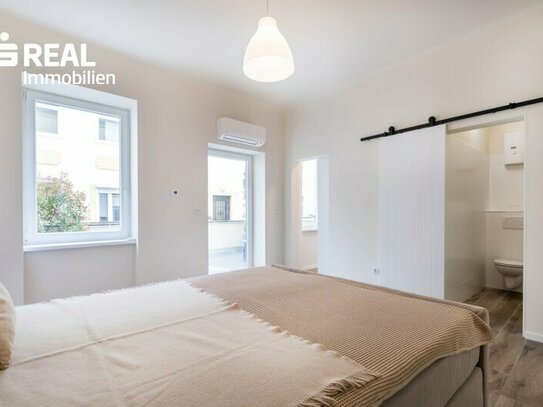 Hof Garçonnière mit 17 m² eigener Terrasse