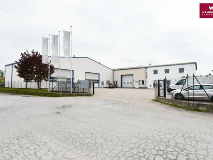 Gewerbeliegenschaft Lagerhalle 1100m2 mit Büro 240m2 zum Mieten in Herzogenburg