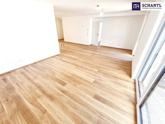 Besser geht´s nicht! Perfekt aufgeteilte 4-Zimmer Wohnung mit Traumterrasse und Balkon! Erdwärme + Ruhelage + Tiefgarag…