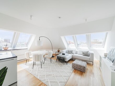 Purer Charme & Wiener Tradition verbinden sich hier zu Modern Living- Moderne 4-Zimmer DG-Maisonette mit Büro & Chill-O…