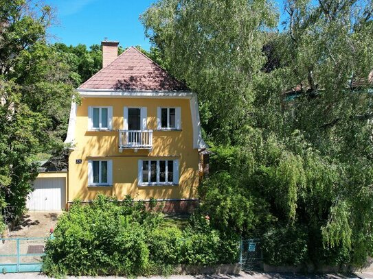 Stadtvilla mit Geschichte in begehrter Döblinger Lage am Fuße des Nussbergs