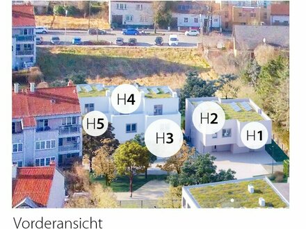 Stammersdorf I Neubau Reihenhaus Nr. 4 I Garten I Terrassen I 2 Stellplätze I 5 Zimmer