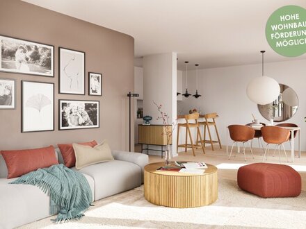 Quartett Strass, Top 1.3: 3,5-Zimmer Gartenwohnung mit Home-Office-Möglichkeit
