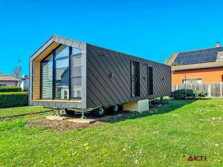 Erstbezug Mobile-Home mit Grundstück. - Ein Zuhause der besonderen Art. - Zentral in Michelhausen.