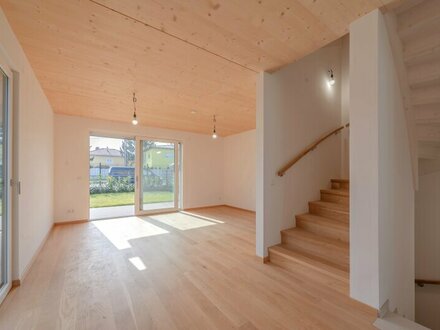 4-Zimmer Qualitäts-Reihenhaus mit Garten und Terrasse von der Holzbaufirma Strobl!