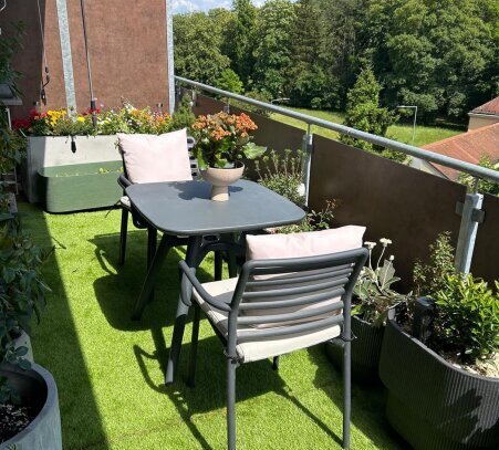 Sanierte & sonnige Terrassenwohnung mit Grünblick bis zum Stift Klosterneuburg