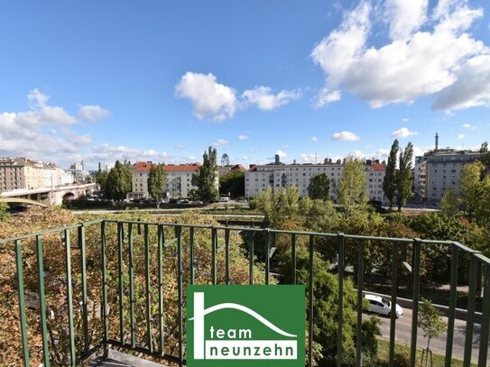 Vienna calling... - Stadtwohnung mit Balkon und Riesenradblick: Urania, Wien Mitte, Prater - ideal für Familien / WG