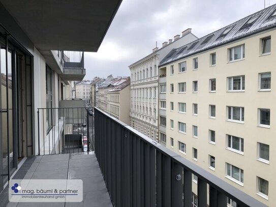 Neues modernes Wohnen mit großem Balkon und 2 Zimmern