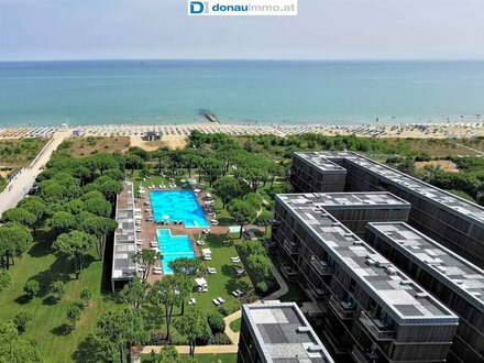 30016 Lido di Jesolo "Merville" Appartement mit Terrasse, Pool nur einen Steinwurf vom Strand entfernt.