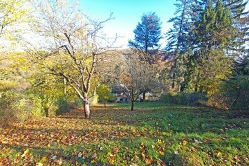 Garten von Südwest nach Nordost